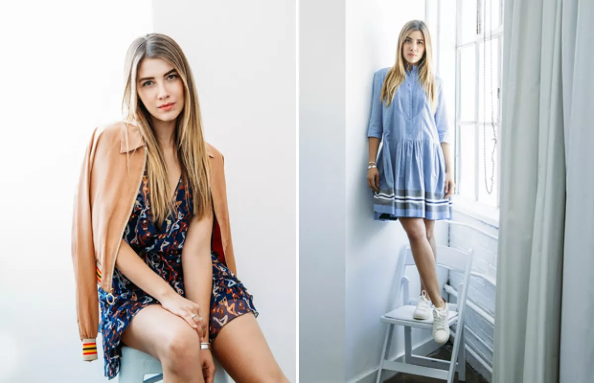 Michelle comparte imágenes de sus looks en su blog Stereotype Mess.