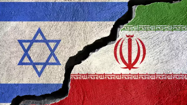 banderas de israel e iran