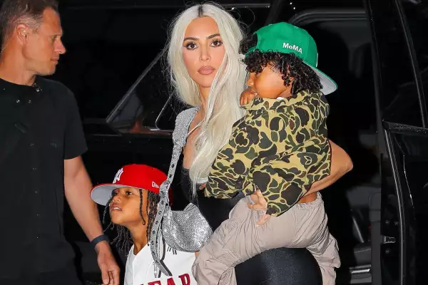 Saint West, Kim Kardashian y Psalm West