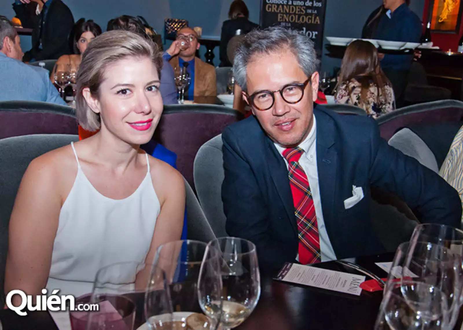 Adriana Montaño y Alfonso Parra