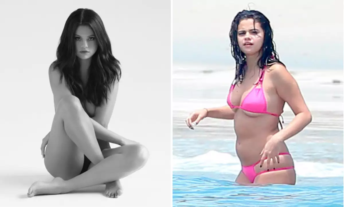 Atrás quedó esa foto en la que luce con unos kilos de más en la Riviera Nayarit, y así posó recientemente para la portada de su disco.