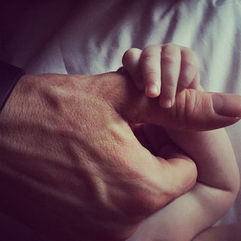 Su hija apenas tiene nueve meses, pero la palabra "mamá" ha sido una de las primeras.