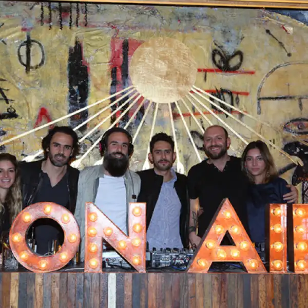 Cristina Millet, Pepe Díaz, Jorge Díaz, Alfonso Tenopala, Roberto del Río y Michelle Aubert