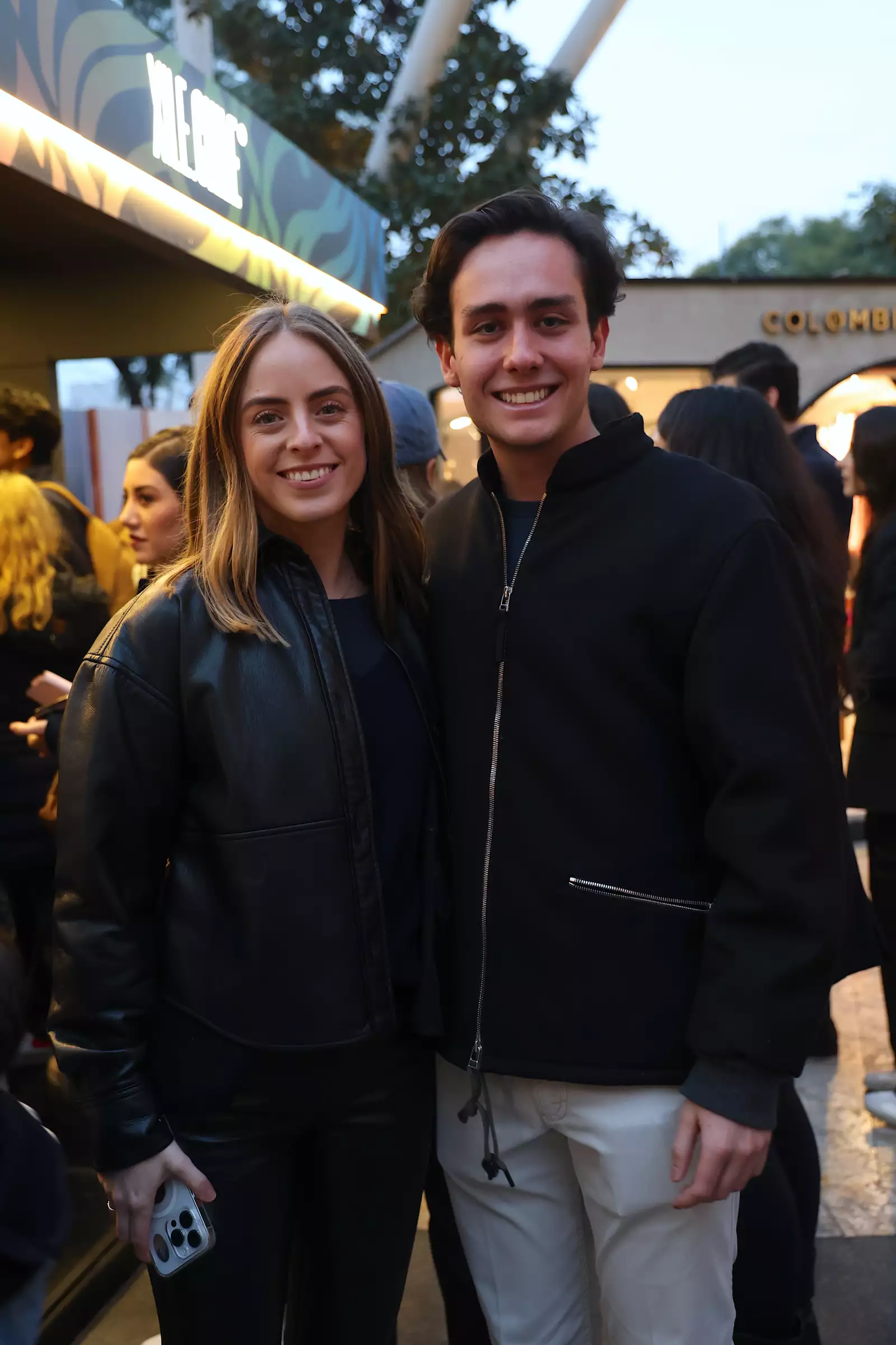 Martha Cobian y Ricardo Salinas 