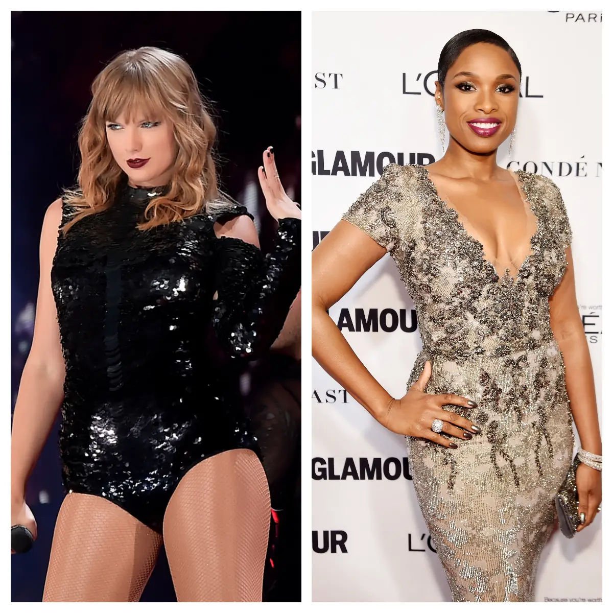 Taylor Swift y Jennifer Hudson 