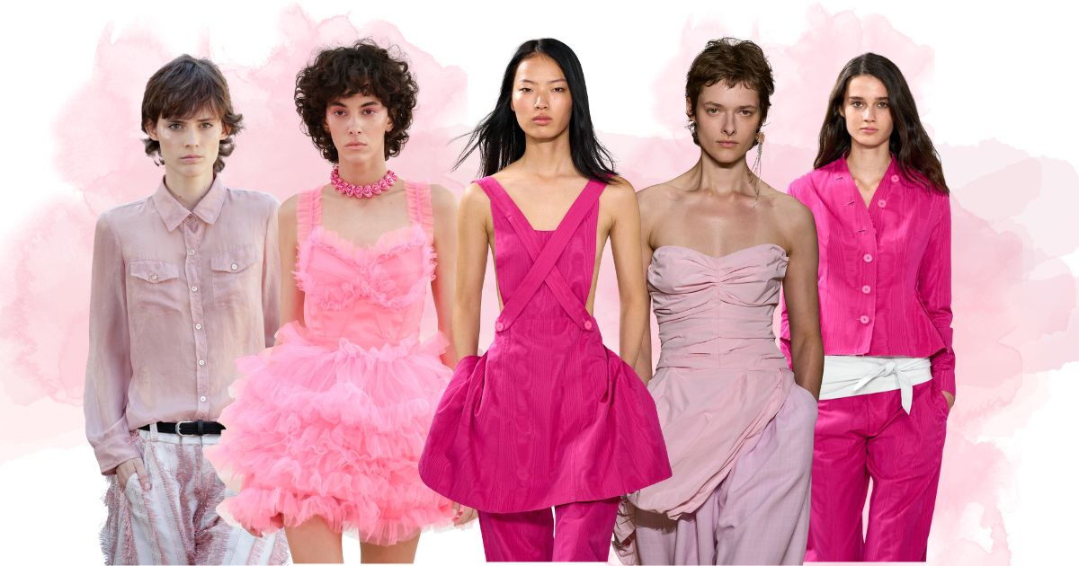 El rosa es el color favorito de la temporada y así puedes llevarlo