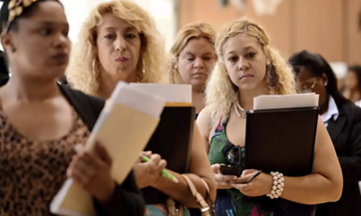 De los solicitantes para un empleo, menos del 20% cumple con los requisitos de experiencia y credenciales, según estudio. (Foto: EFE )