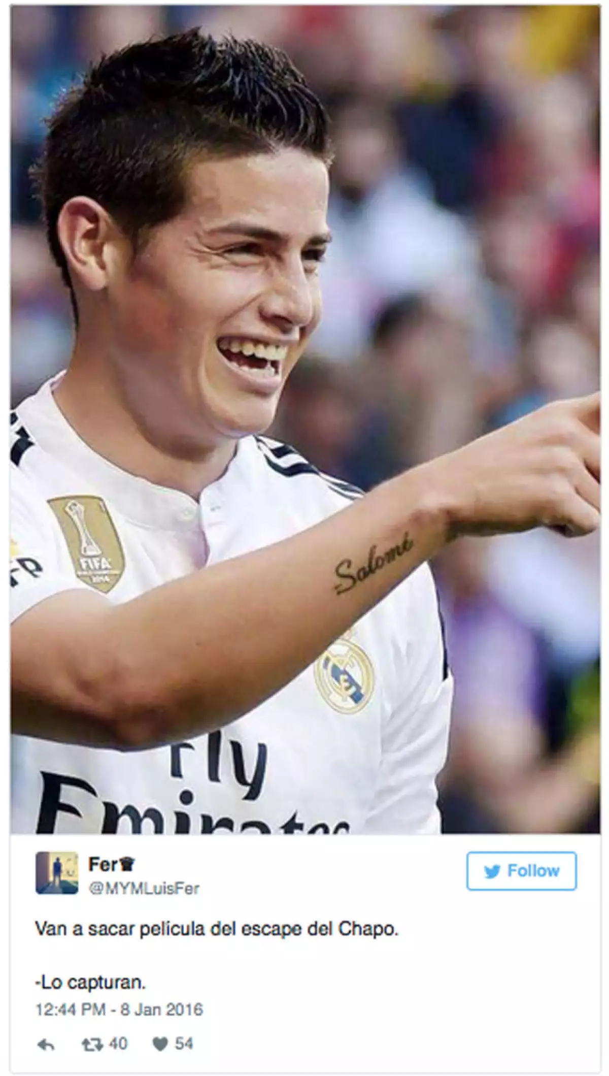 Después de su segunda fuga, se habló mucho de una película sobre esto.