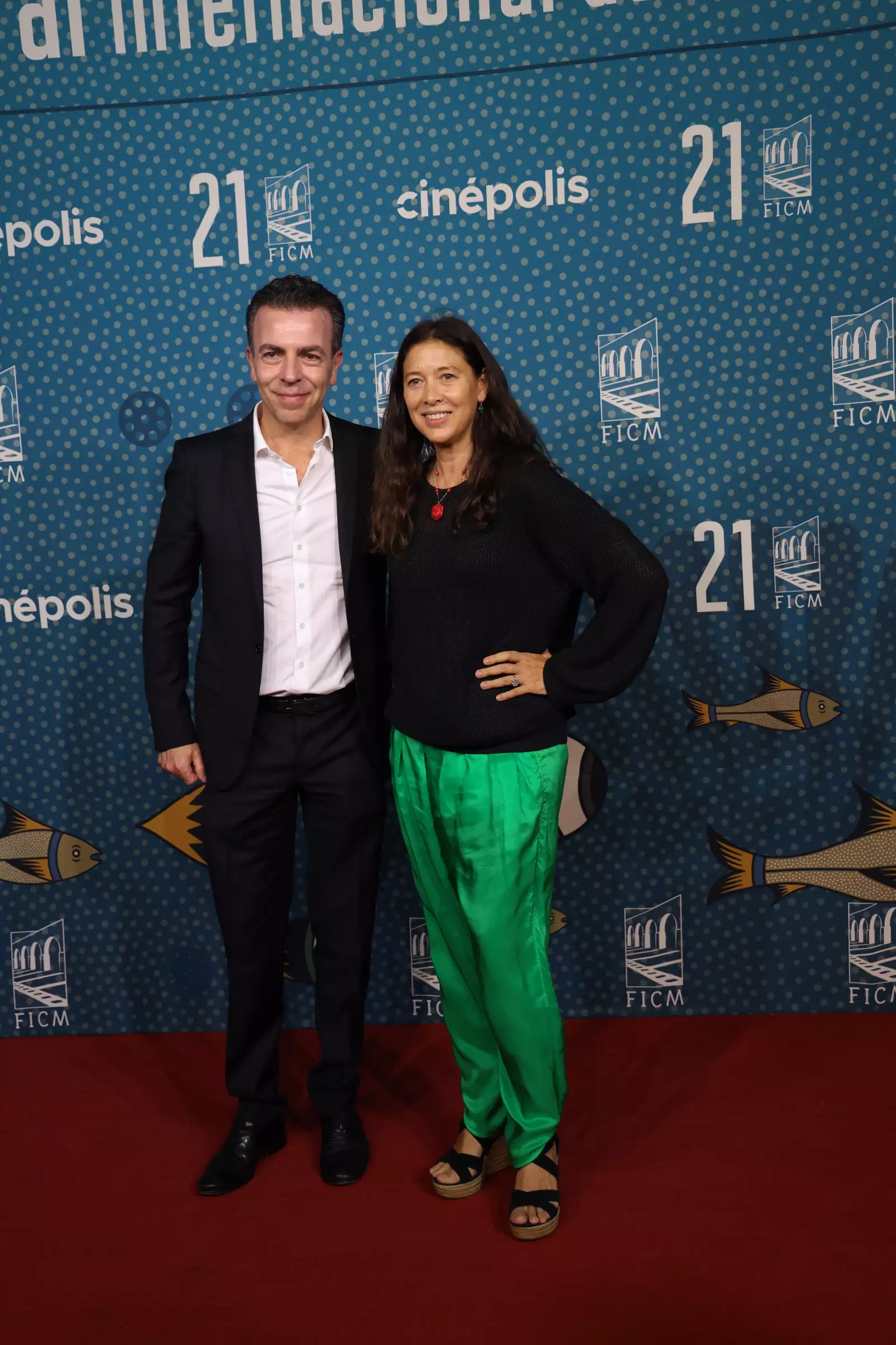 Alejandro Ramírez y Vicky Clay