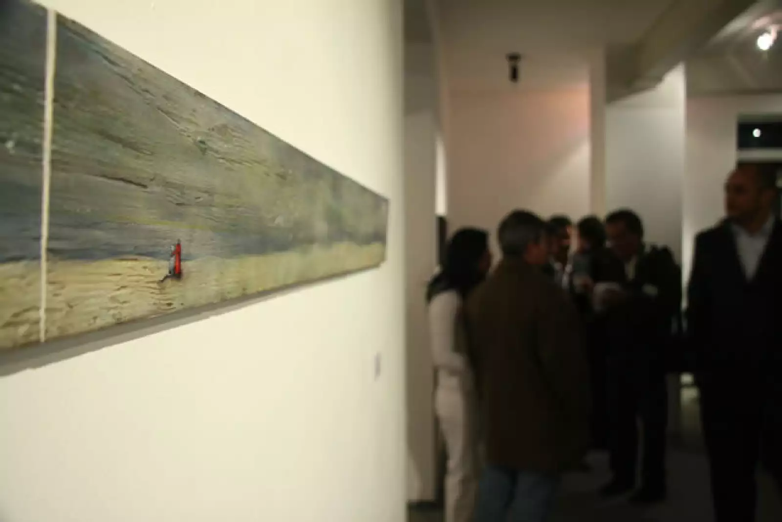 Exposición de Mona J. Lang con Rebeca De Alba.
