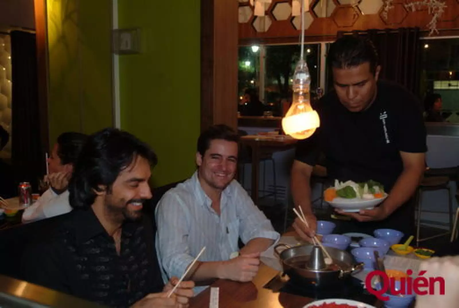 Carlos Mier y teran, Eugenio Derbez, Andres Nier y Teran