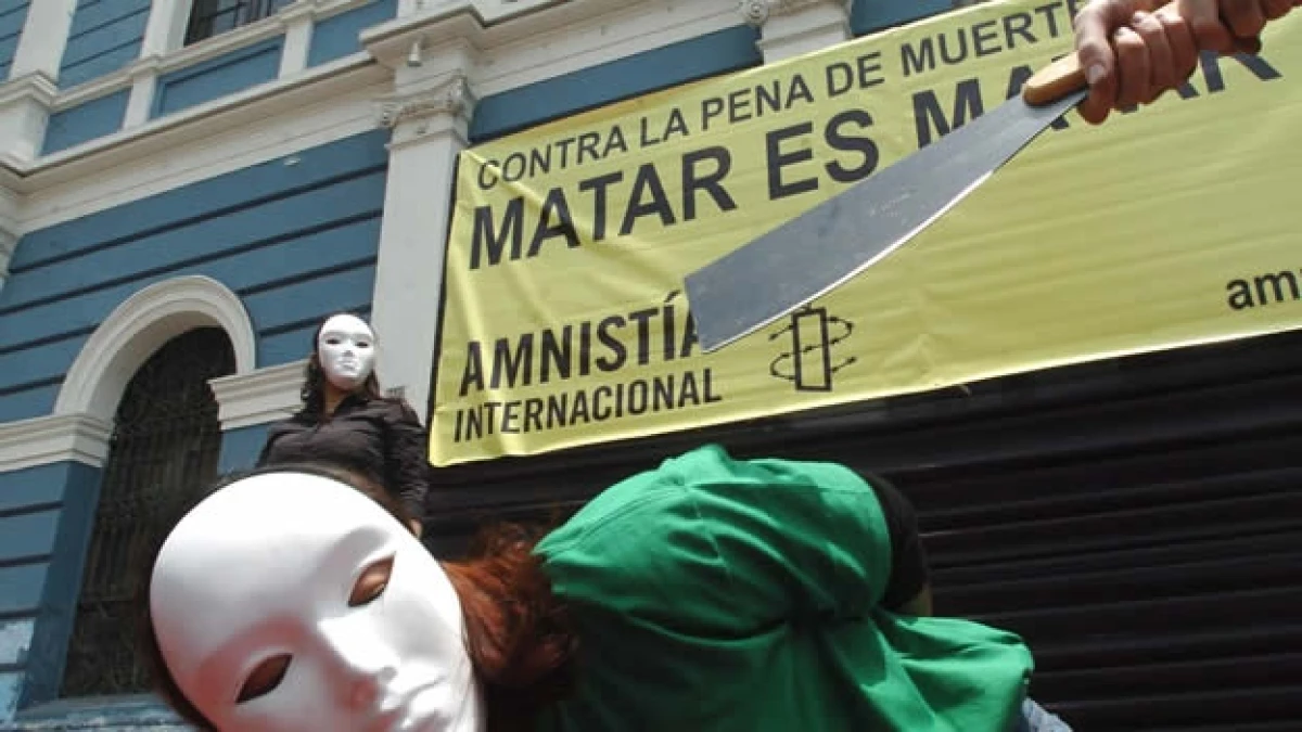 pena de muerte amnistia