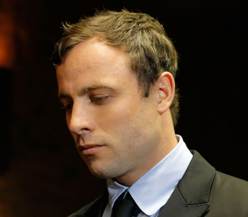 Pistorius en el tribunal.