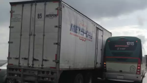 Accidente provoca cierre en la carretera México-Toluca, esta es la zona afectada