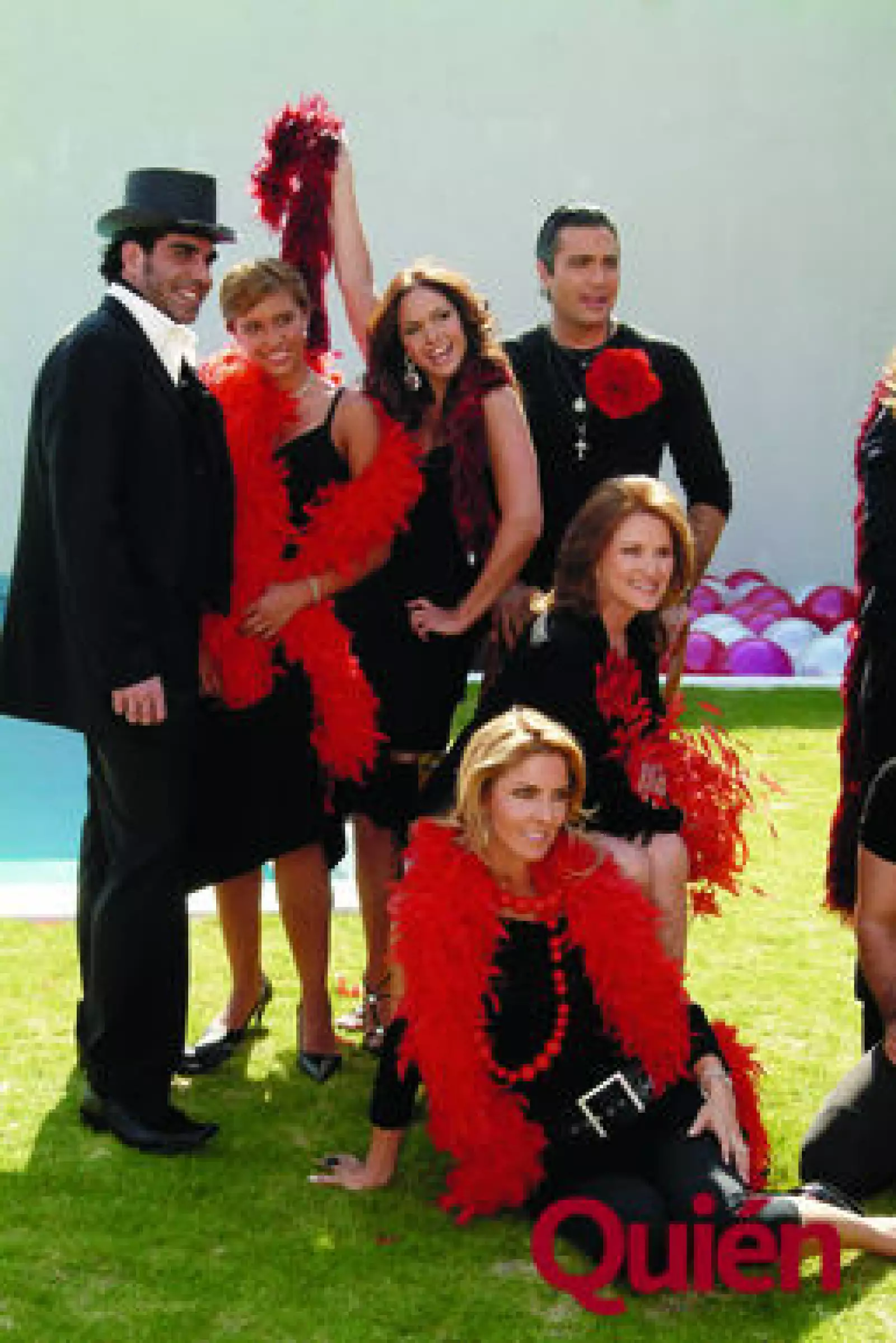 Jorge Kawaghi, Michelle Salas, Lucero, Jaime Camil, Christine Magnani, Marcela Cuevas