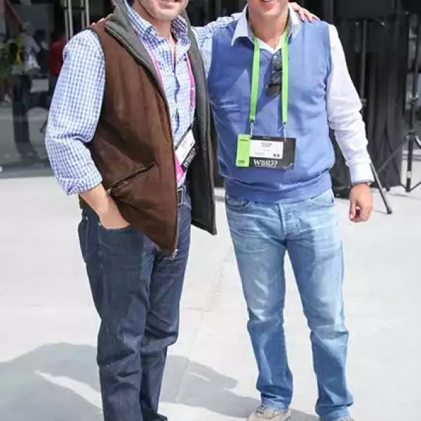 Marcelo García e Isidoro Alonso