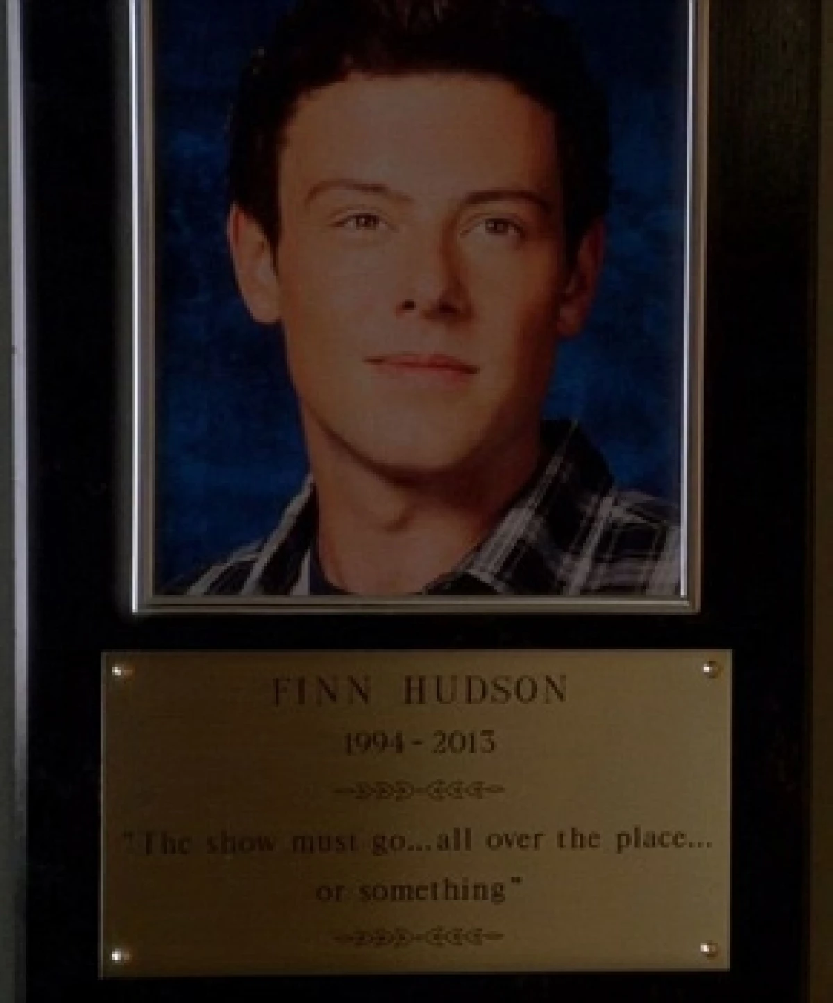 En un capítulo de 'Glee' le rindieron homenaje y se despidieron de su personaje "Finn". En el episodio no se dan a conocer las causas por las que murió, el 13 de julio de 2013.