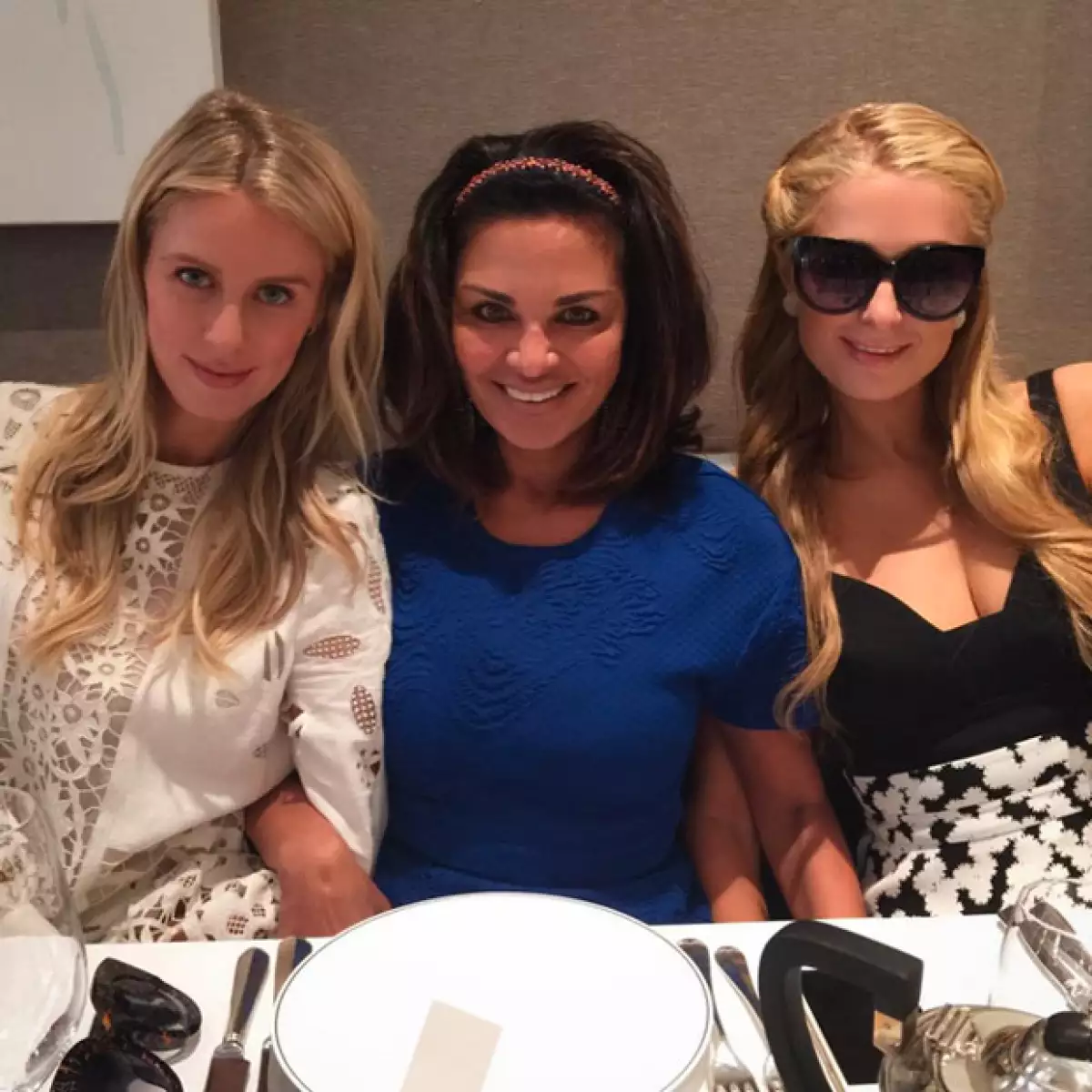 La hermanas ya están en Londres.