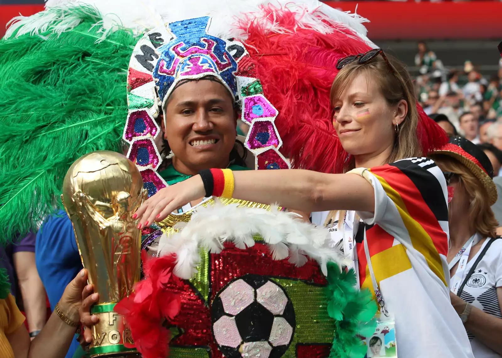 Mexicanos en el Mundial de Rusia2018.
