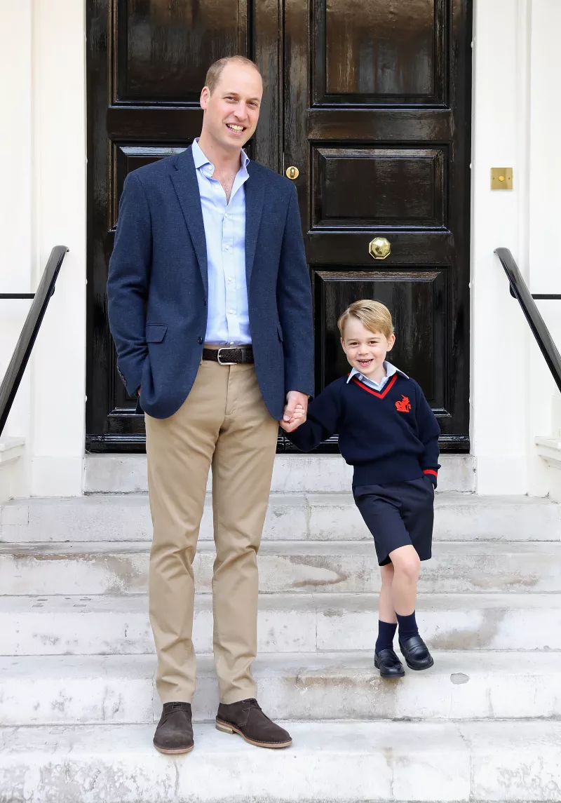 Príncipe William y el príncipe George