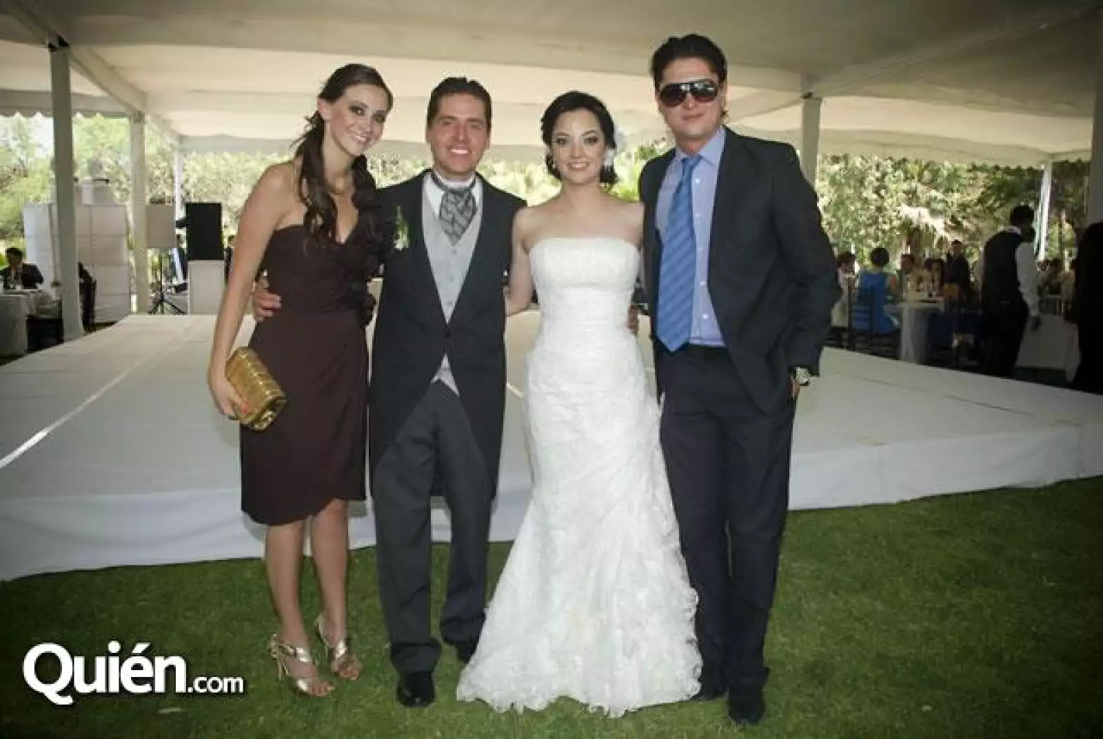 Karla Torres,Eugenio Serrano,Judith Vázquez y Jorge García