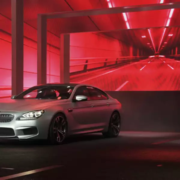 Otro modelo de BMW, el Serie 6 Gran Coupé, también se puede ver en el evento.