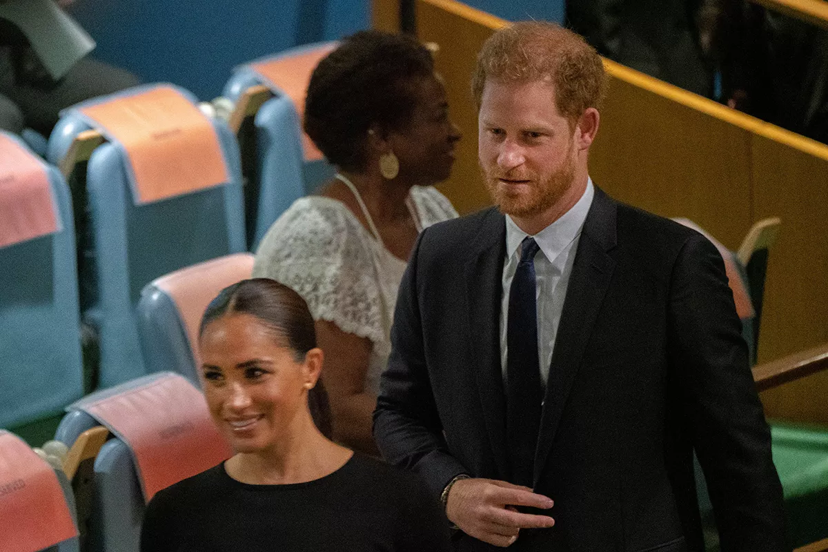 Britain's Prince Harry Delivers An Address At The U.N. General Assembly