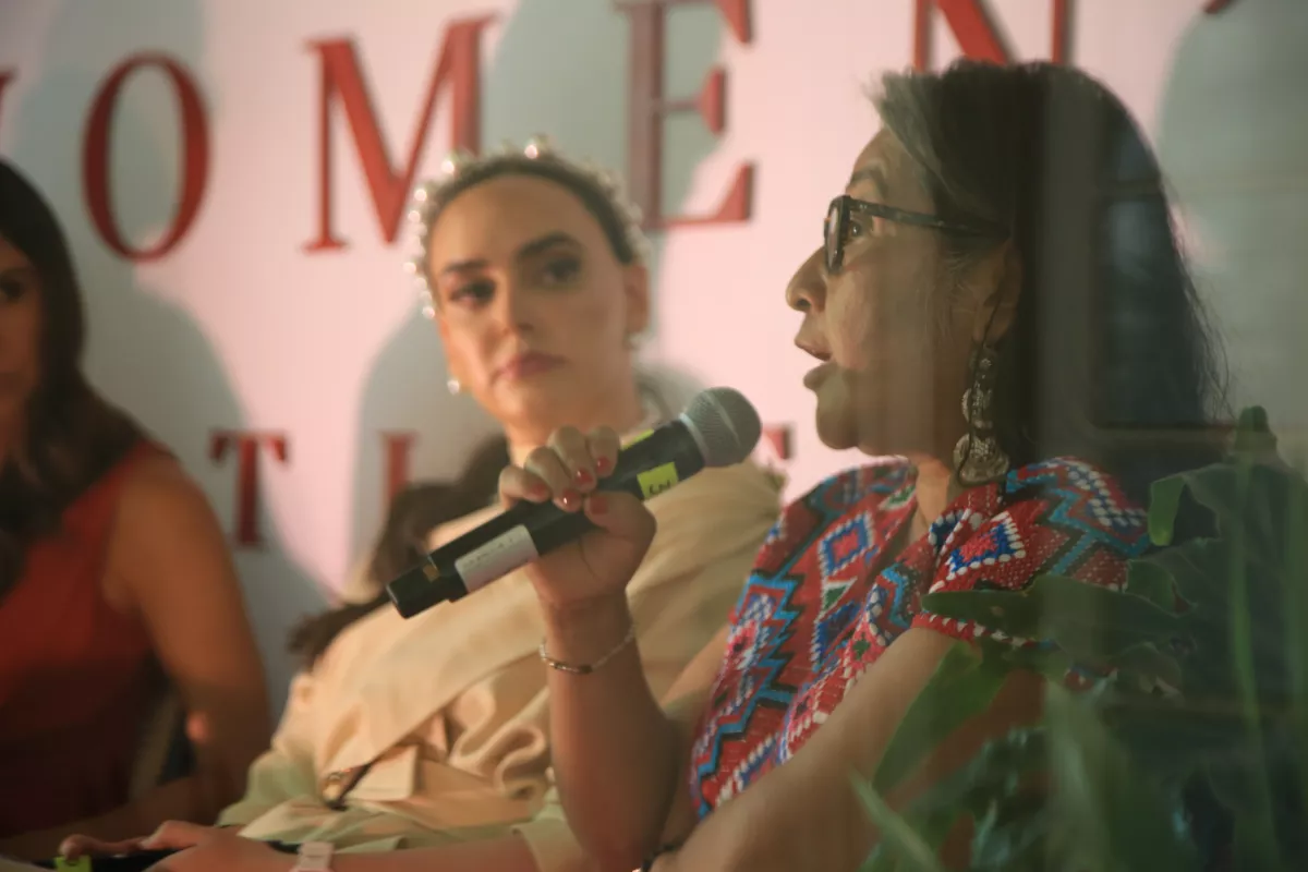 Altagracia Gómez Sierra y Odilia Romero