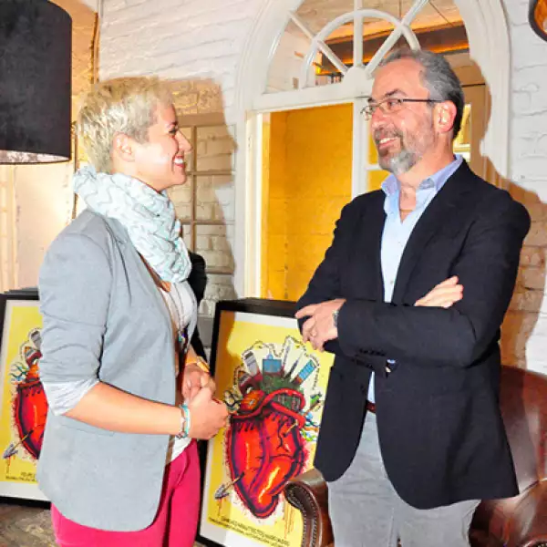 Montserrat Pueblita y Gerry Pascal