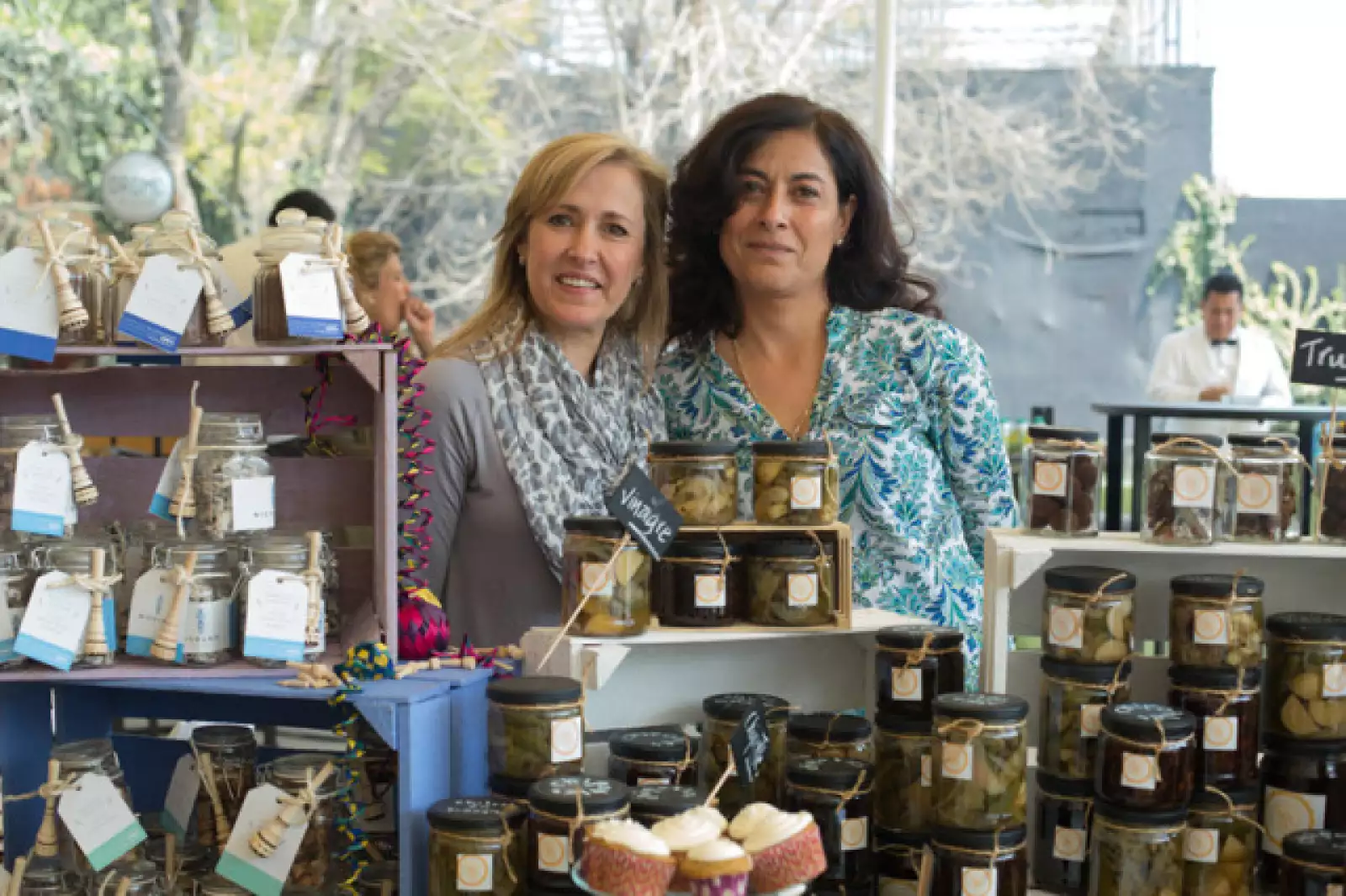 Lourdes Calzada y María Luisa González de Calzada