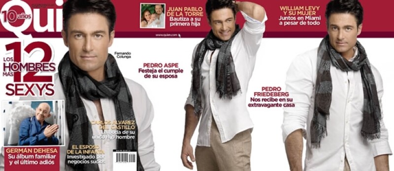 La portada de Colunga fue en spread.