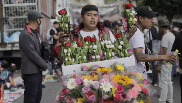 Followers Of Santa Muerte Call For An End To The Pandemic In Mexico