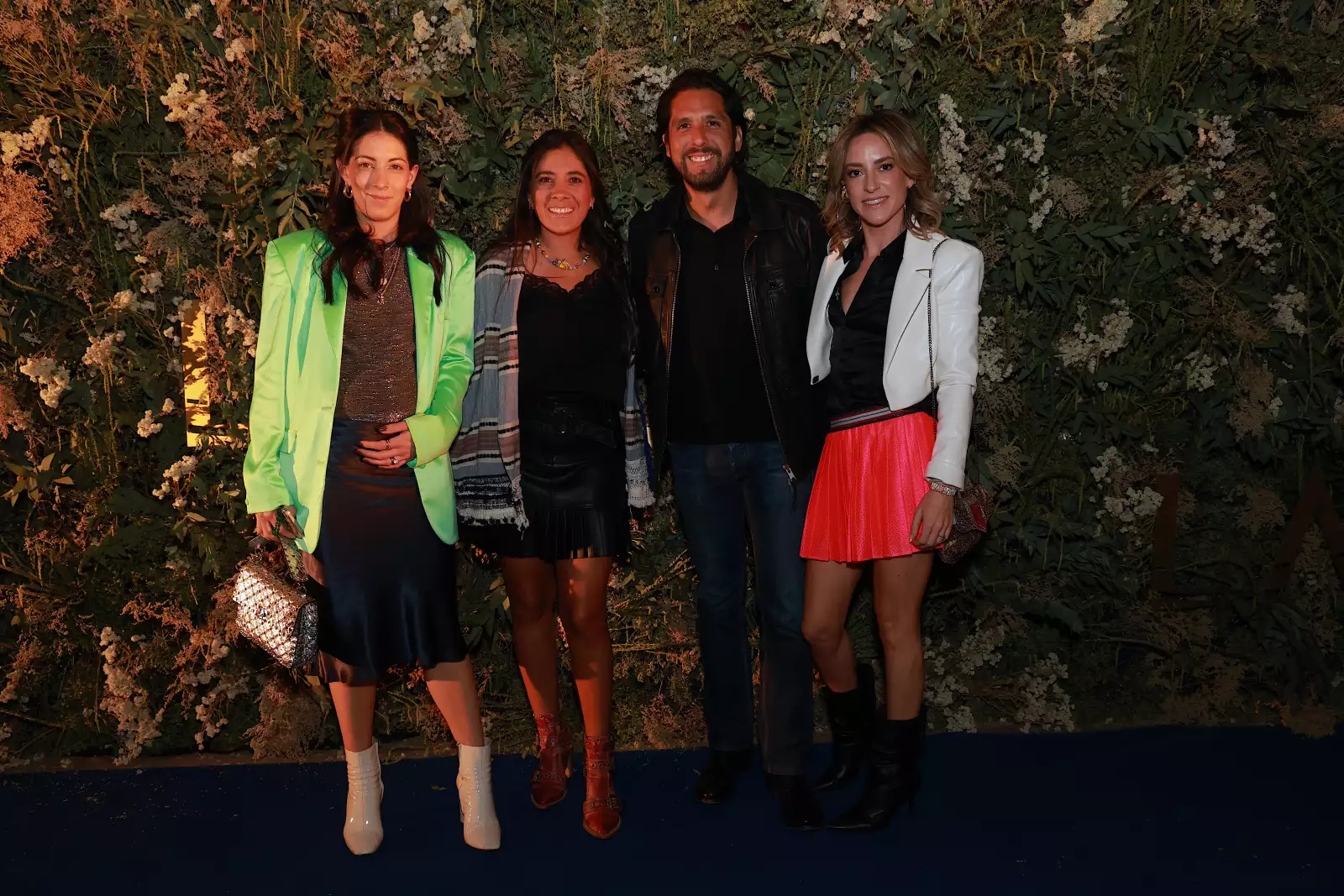 Lorena Murat, Liz Mena , Marco Colmenares y Fernanda Locken 