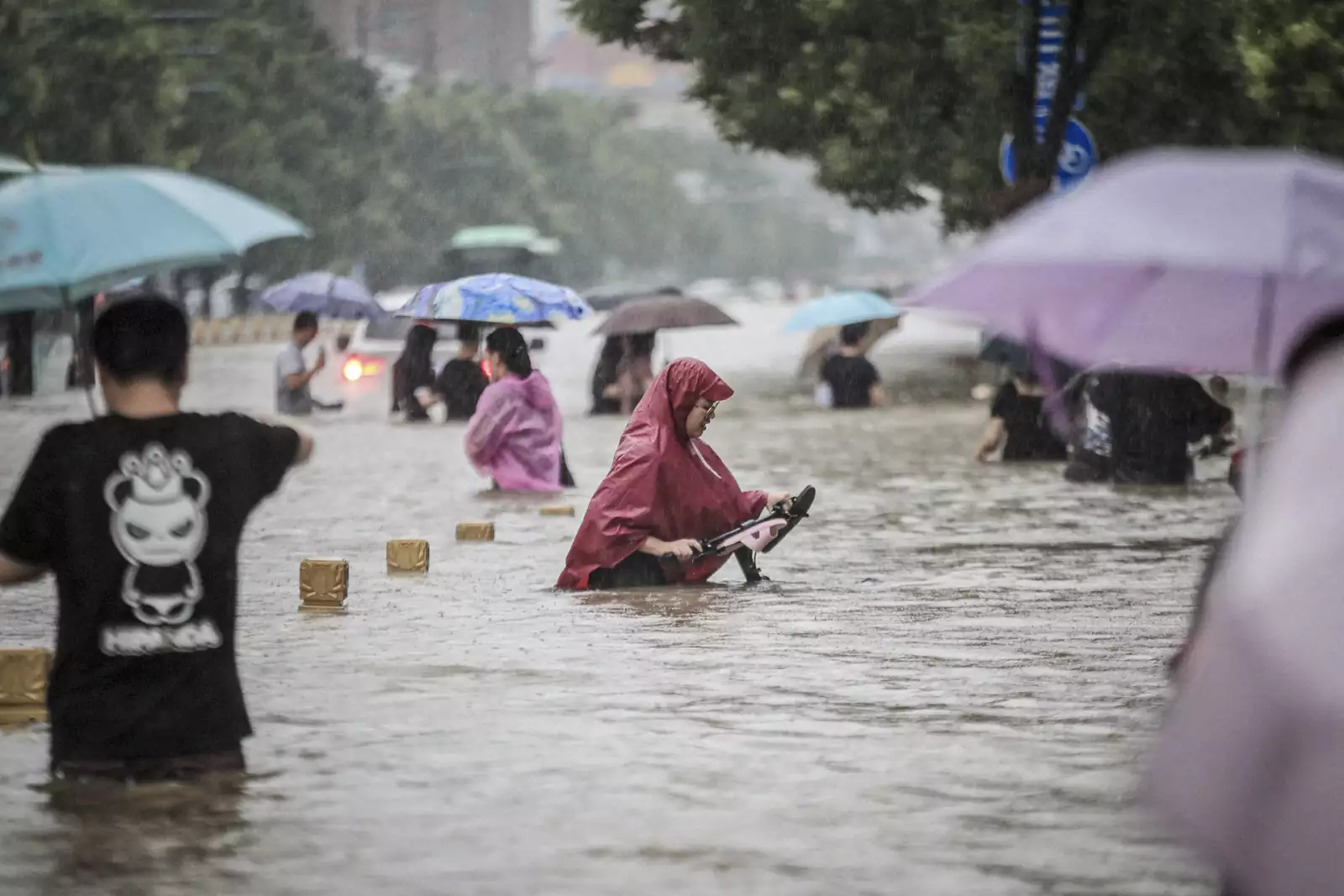 Un año de lluvia en tres días