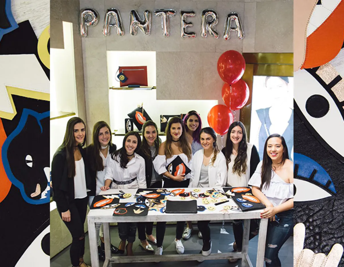 Pam Allier y el equipo de Pantera