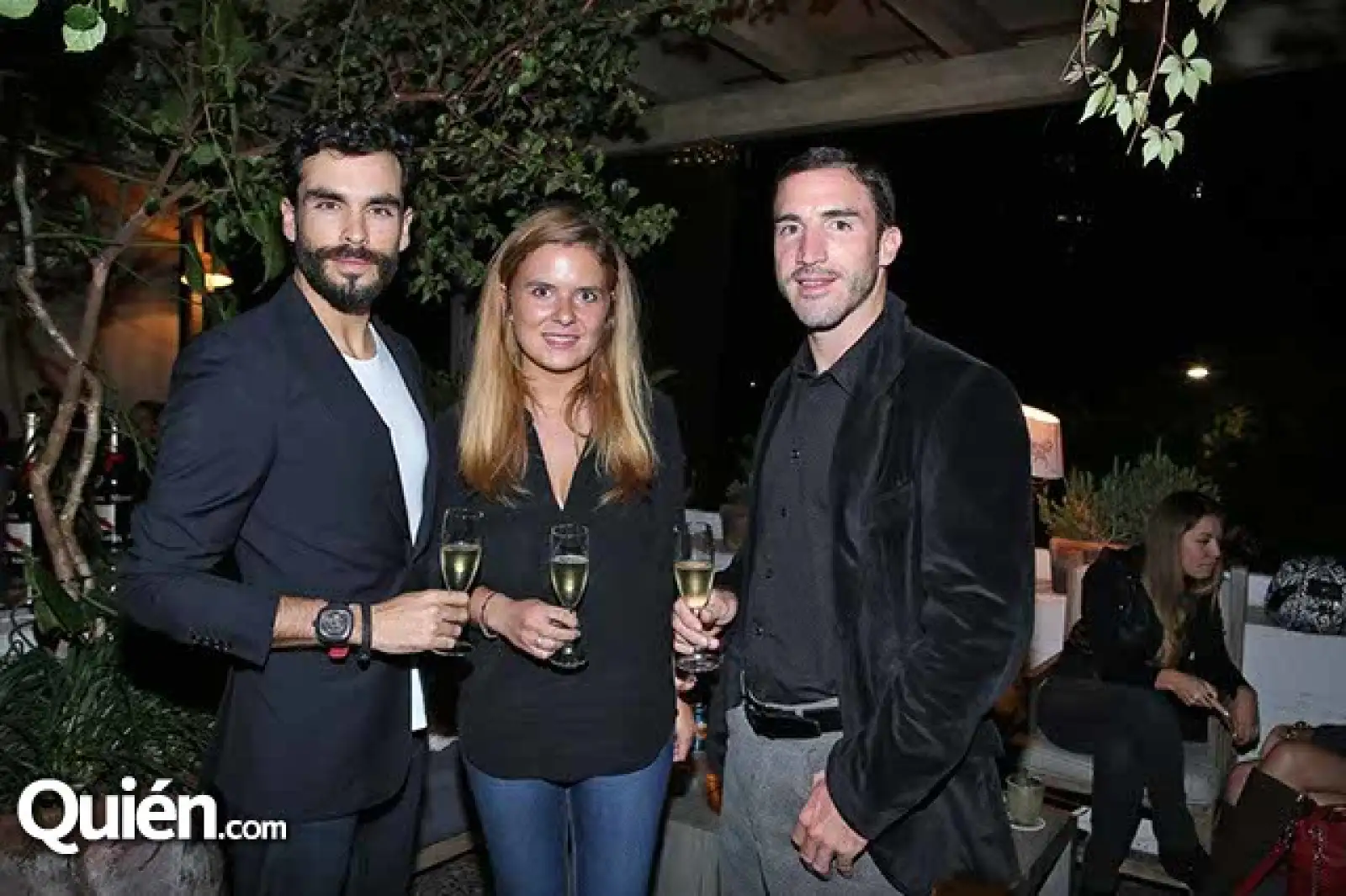 Gonzalo García Vivanco,Anne Fleur y Toño de la Vega