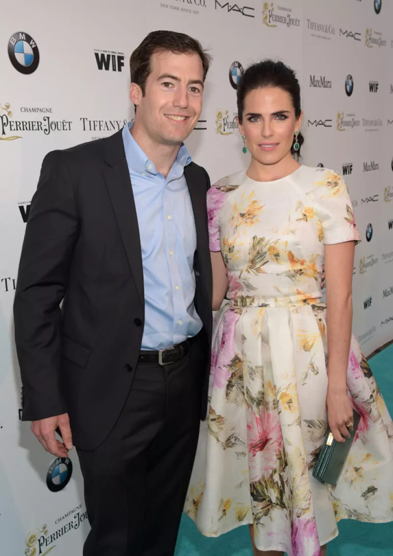 En entrevista la actriz nos confesó que su esposo, el empresario Marshall Trenkmann, se acaba de mudar a Los Ángeles donde ella vive a pesar de que se casaron hace diez meses.