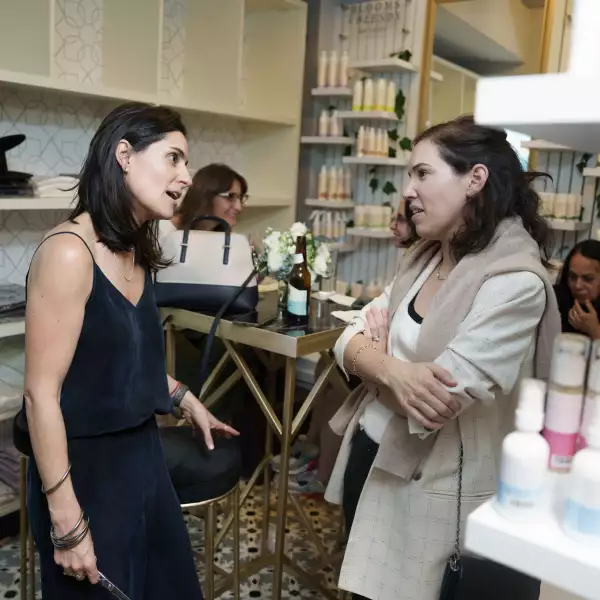Eugenia Castañeda y Cecilia Santamarina