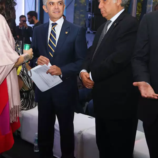 Miguel Ángel Mancera y Miguel Torruco