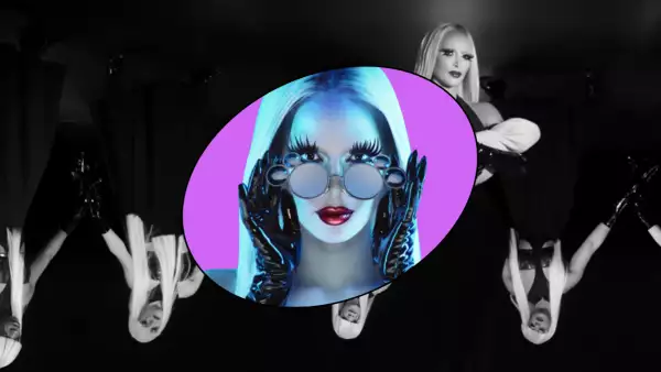 Así se verá Kim Kardashian en American Horror Story.