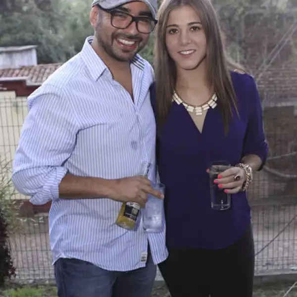 Mario Sandoval y Eli Cantarero