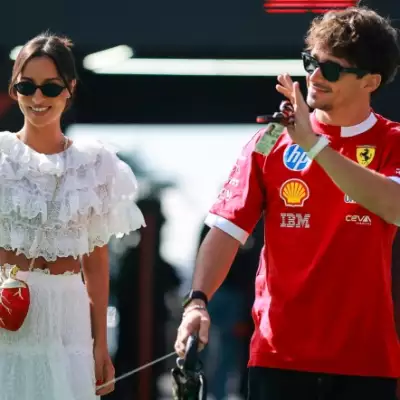Charles Leclerc y su esposa Alexandra esperan a su primer bebé