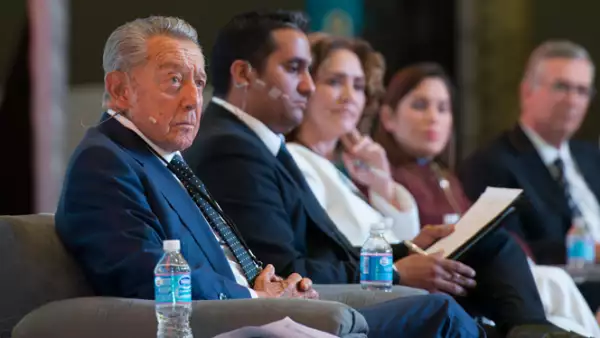 El presidente de la México Cumbre de Negocios, Miguel Alemán Velasco, inauguró la edición número 12 de este encuentro.
