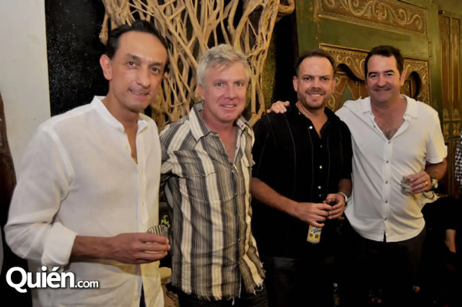 Juan Castro, Alejandro Belden, Benito Leal y Manuel Ortíz