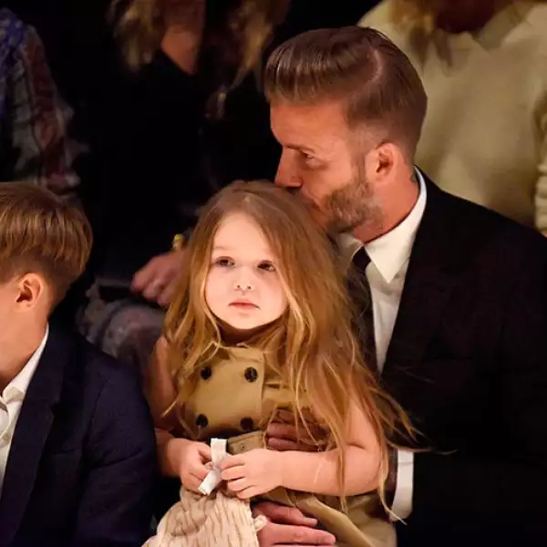 David y Harper Beckham