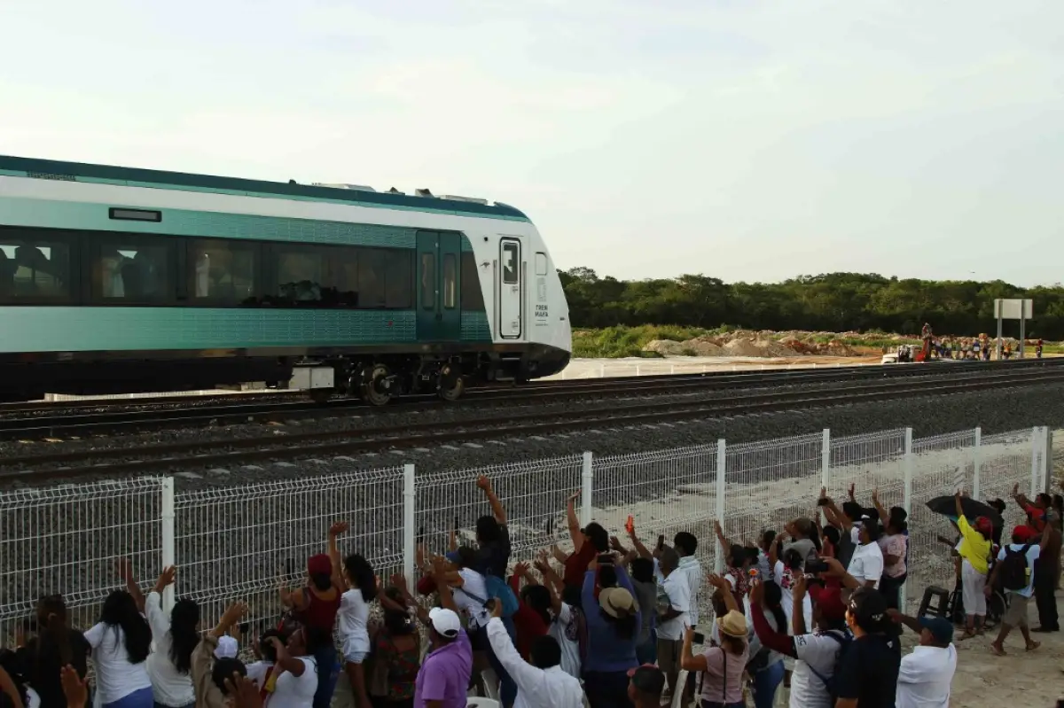 Tren Maya avances en octubre 2023 