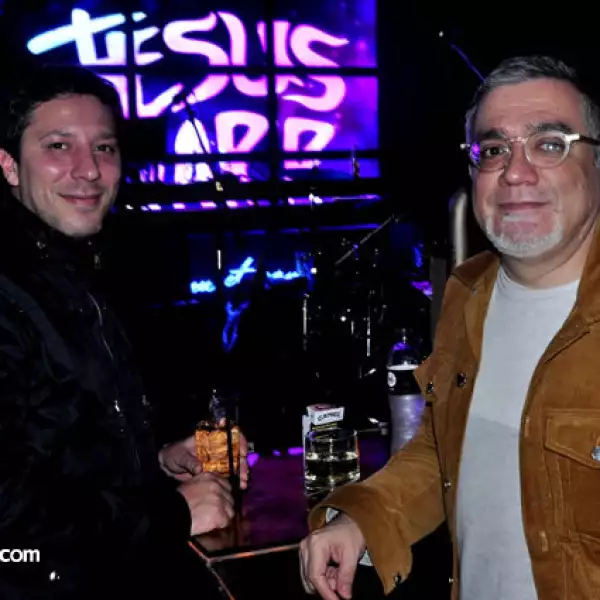 Martín Scalia y Celso Álvarez