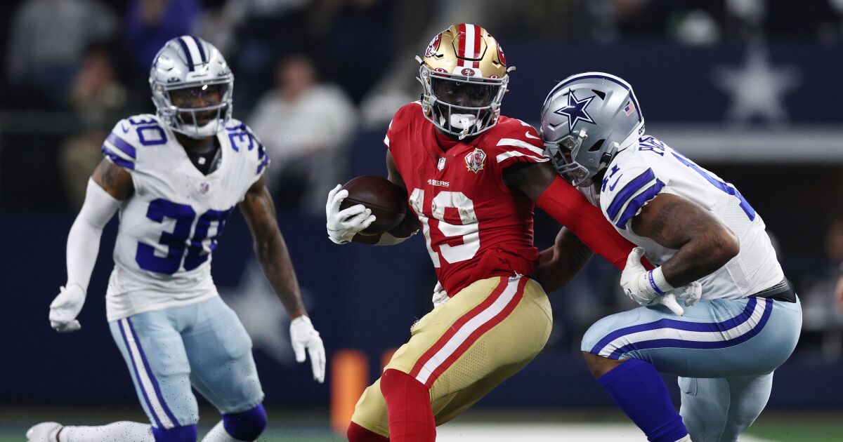 The 49ers beat the Cowboys and advance to the NFC divisional round