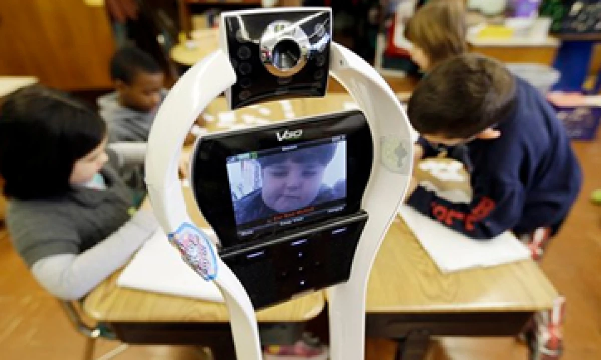 El robot tiene forma de un peón de ajedrez. (Foto: AP)