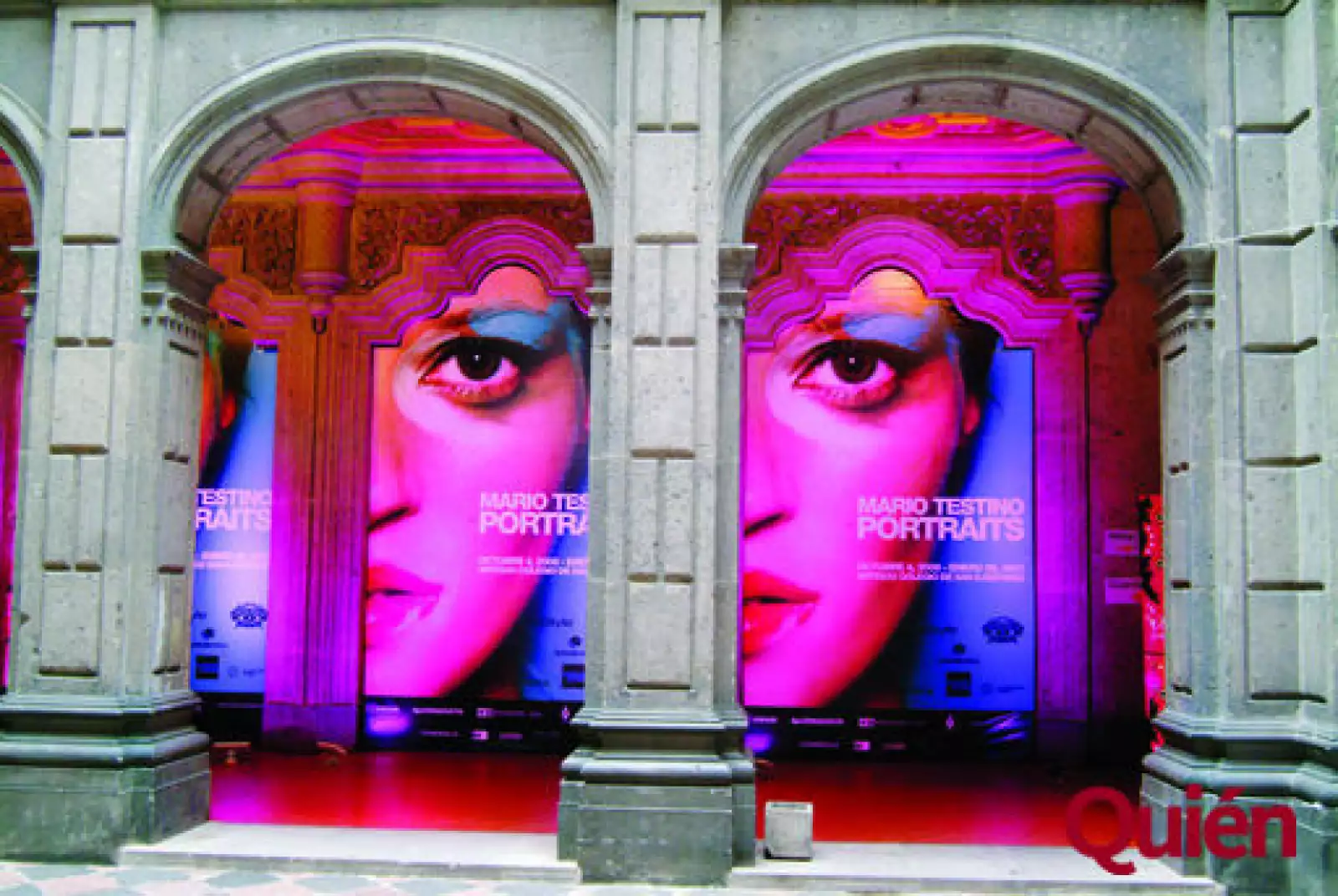 Aspectos. Inauguración de la exposición fotografica de Mario Testino